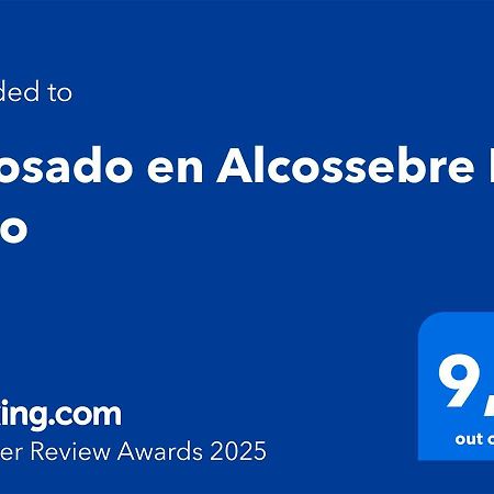 Villa Adosado En Alcossebre El Faro Exterior foto